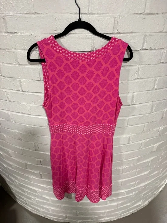 Sigrid Olsen Pink Patterned Sleeveless Dress - Picture 3 of 3